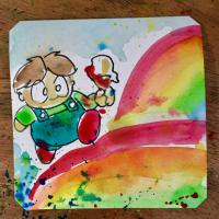 artist:annk char:bub_(rainbow_islands) game:rainbow_islands // 1024x1024 // 214.6KB