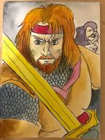 artist:annk char:arthur_(knights_of_the_round) char:merlin_(knights_of_the_round) game:knights_of_the_round // 900x1200 // 225.9KB