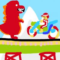 artist:guntanks_in_space char:bongo char:dinosaur_(bongo) game:super_rider // 1080x1080 // 445.4KB