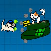 artist:guntanks_in_space char:dog_(super_slam) game:mouja // 720x720 // 112.6KB