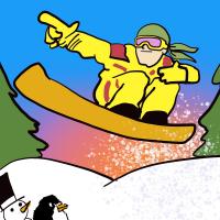 artist:annk game:snow_board_championship // 1200x1200 // 175.0KB