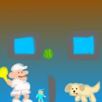artist:guntanks_in_space char:dog_(super_slam) game:squash_(itisa) // 720x720 // 159.9KB