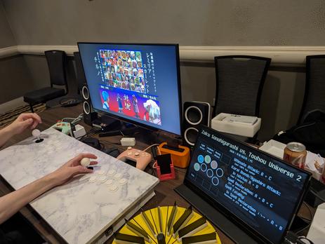 Zoku Sonohigurashi vs. Touhou Universe 2 character select screen.