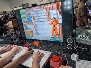 Solitary Fighter, an arcade game.